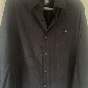 Black Button-Up Shirt